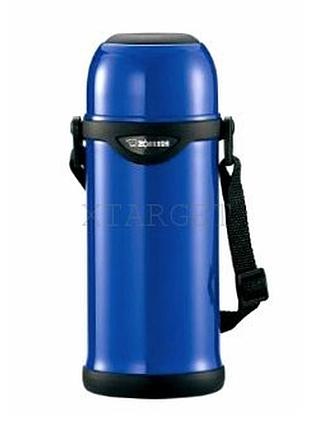 Термос zojirushi sj-tg08aa 0.8 л (с ремешком) ц:синий