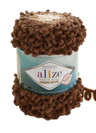 Alize puffy fine ombre batik 7262