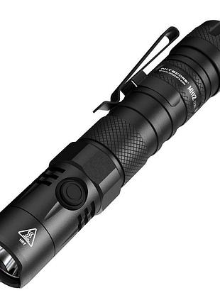 Ліхтар nitecore mh12 v2 (cree xp-l2 v6, 1200 люменів, 7 режимів, 1х21700, 1х18650, usb type-c)