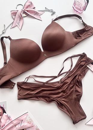 Комплект victoria’s secret набір набор білизна вікторія сікрет белье виктория сикрет бюст