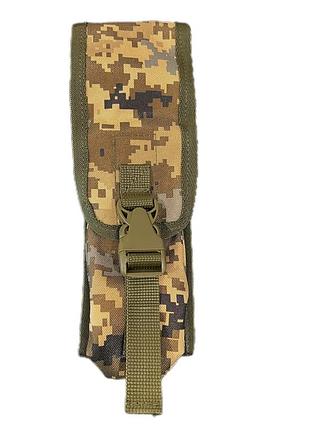 Подсумок закрытый под 2 магазина рпк ттх ms cordura 500d пиксель