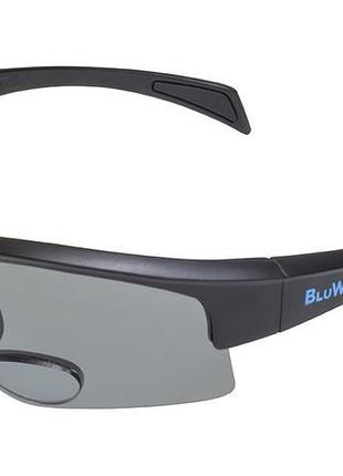 Поляризационные очки бифокальные bluwater bifocal-2 (+2.5) polarized (gray) серые