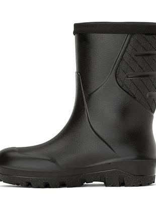 Сапоги демисезонные polyver 3 сезона black 46/47 (черные, средние 27см)