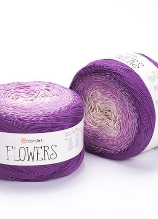 Пряжа yarnart flowers 290