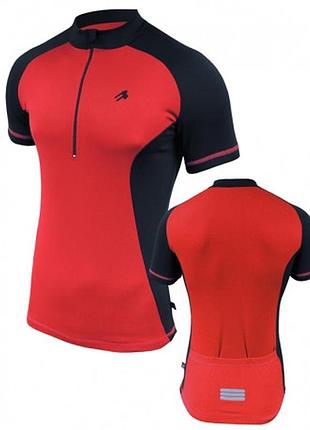 Футболка велосипедная radical racer sx красный/черный (racer-sx-red) - l