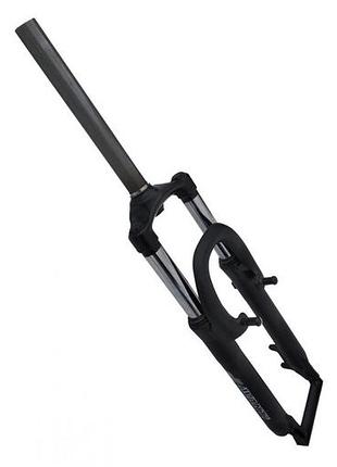 Вилка 26" avanti av-168 disk / v-brake 1-1 / 8" чорний (av-168-26-1 / 8-bl)