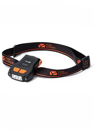 Фонарь налобный mobi garden shine nx21673013 orange