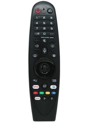 Пульт к телевизору lg an-mr20ga akb75855501 с голосовым поиском, черный