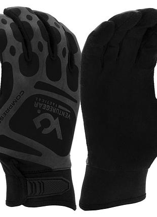 Тактические перчатки venture gear tactical vgtg10 compression fit, черные р.xl