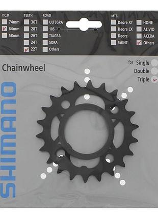 Звезда для шатунов shimano m391/430 22t (cmk048)