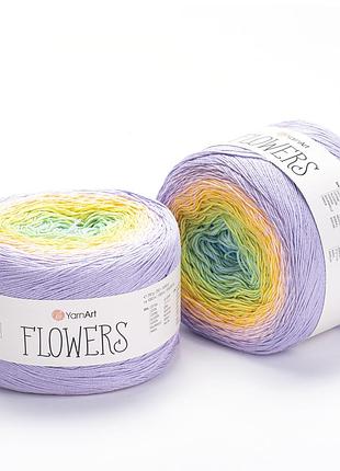 Пряжа yarnart flowers 285