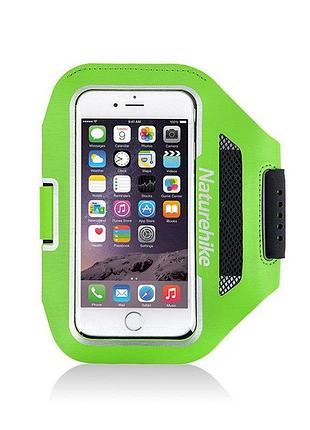 Чехол для телефона на руку naturehike arm bag xl (5.7 inch) nh16y008-b green