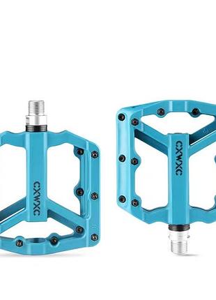 Педали cxwxc ultralight промы, поликарбонат, синий (bpl066-blue)