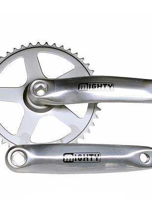 Шатуны mighty 46t 170мм серебристый (mko332)