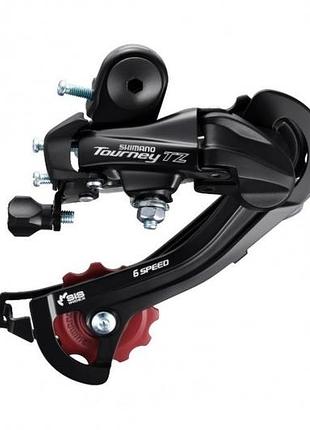 Переключатель задний shimano rd-tz500 7шв, под болт, черный (derb-029-1)