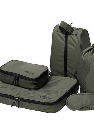 Набор чехлов для путешествий mobi garden bag set (5 шт) nx21664008 green