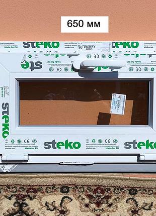 Вікно-steko 650 х 350 мм на 2-скла, стандарт jetta