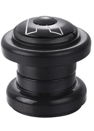 Рулевая колонка kenli kl-b207 безрезьбовая 1-1/8", черный (hse-129)