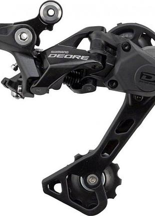 Переключатель задний shimano deore rd-m6000 gs shadow plus 10ск, чорний (derb-072)