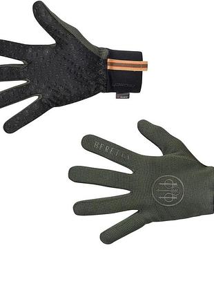 Перчатки охотничьи beretta hardface green р.m