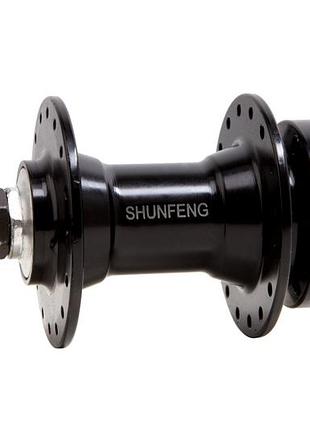 Втулка передняя shunfeng sf-a217f 36h промы, черный (hubf-al-020)