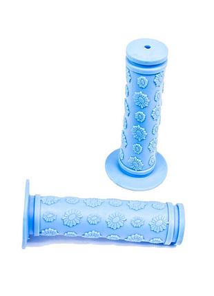 Грипсы spencer 100 мм. синий (chw007)