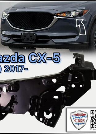 Mazda cx-5 с 2017 кронштейн левый, окуляр фары передней, kb7w54140