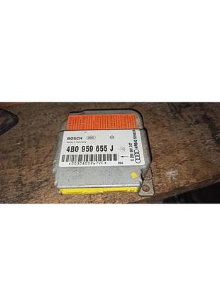 Блок управления подушкой безопасности ауди а6с5 (4b0959655j)