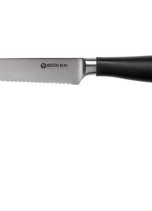 Серрейторный кухонный нож для овощей boker core professional 130845