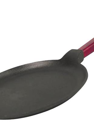 Блинница чугунная brizoll optima-bordo 240 х 15 мм