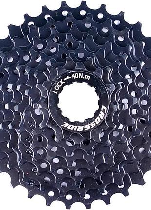 Касета crossride cr-cs220 11-32т, 8шв чорний (15021)