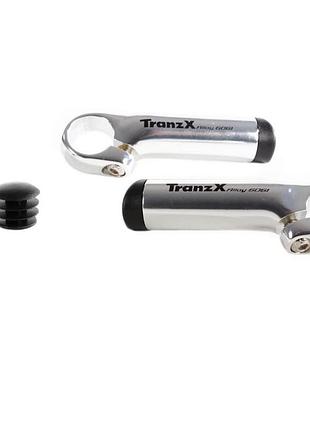 Рожки tranzx jd-888 80мм, серый (29279)