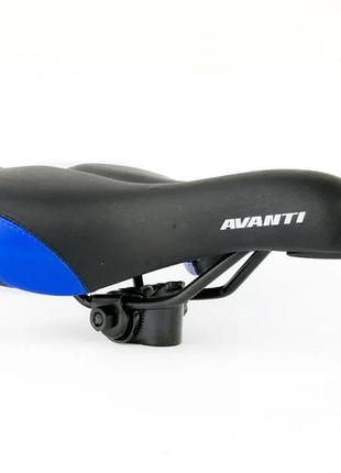 Сідло avanti 6251 чорний/синій (6251-black-blue)