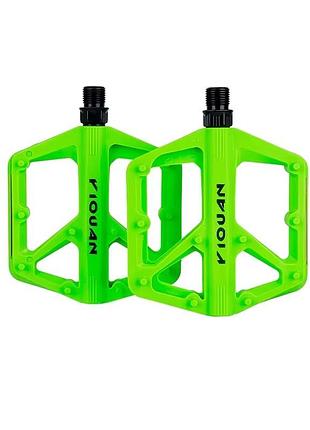Педалі yiquan нейлон, проми, зелений (3072-green)