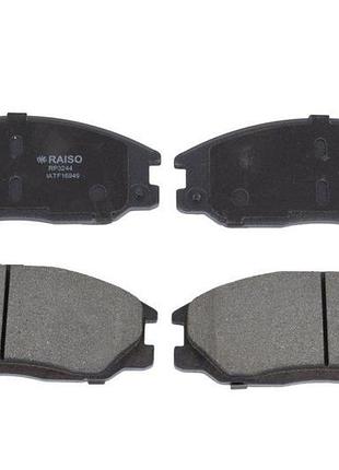 Колодки тормозные передние raiso (швеция) hyundai terracan, хюндай терракан 01- #rp3244 uazbmvr17