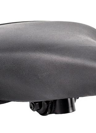 Седло crossride 802 на пружинах 240х205 мм, черный (1605)
