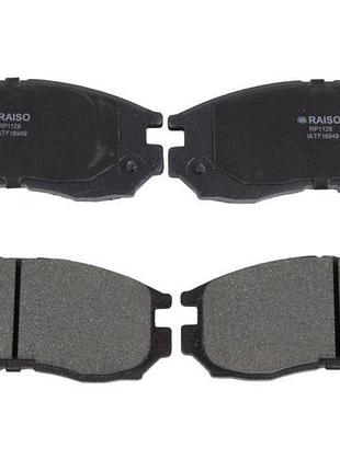 Колодки тормозные передние raiso (швеция) mitsubishi galant viii, митсубиси галант 8 96- #rp1128 uawuuec17
