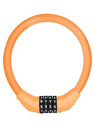 Замок кодовый dn 10х350 мм. оранжевый (csx-orange)