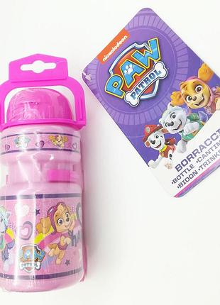 Фляга и флягодержатель nickelodeon paw patrol 350мл розовый (bid062)