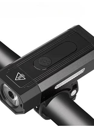 Фара передняя bk-001 800lm на руль, черный (bk-001-black)