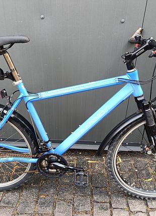 Велосипед taarnby 26" alu, 21шв, синій б/у