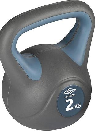 Гантель kettlebell 2 кг umbro сірий (255804)