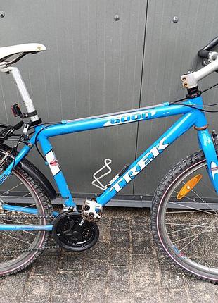 Велосипед trek 26" alu, 24шв, синій б/у