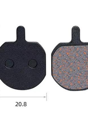 Тормозные колодки dn велосипедные tp-04b, пара (tp-04b-1)
