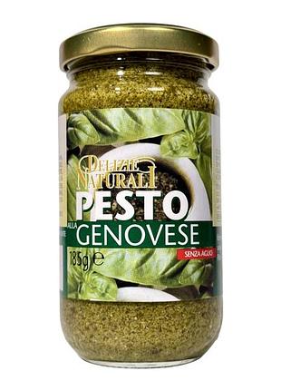 Соус песто delizie naturali pesto alla genovese без часнику, 185 г