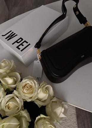 Жіноча сумка jw pei joy bag чорний колір
