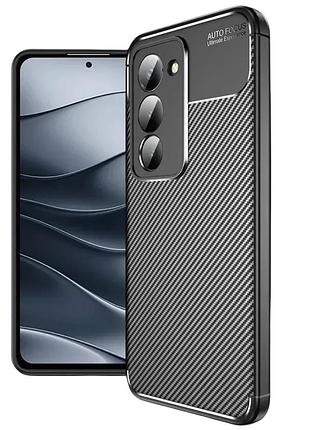 Чехол fiji ultimate carbon для xiaomi redmi 15 противоударный бампер черный