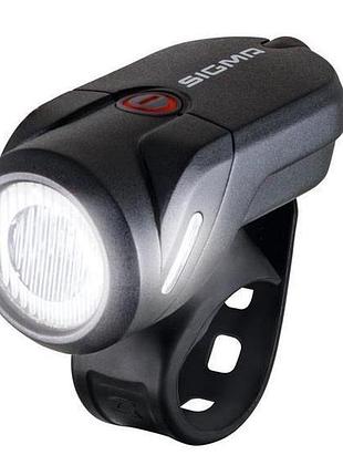 Фара передняя sigma aura 35 usb 35 lux черный (obp350)