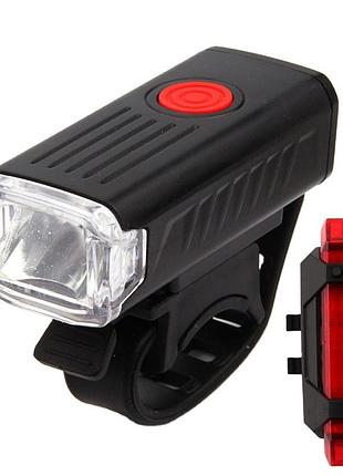 Комплект фонарей baisk ly-21 usb черный (ly-21)