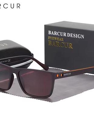Брендовые мужские очки barcur sports поляризованные